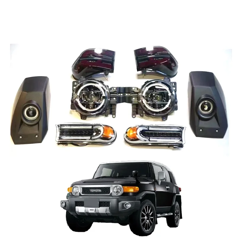 

Maictop Car Accessories Front Rear Lights DRL Fog Lamp Headlight Taillight Upgrade for Toyota Fj Cruiser 2007-2020 Body Kit
