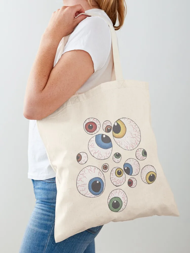 

Eyeballs Tote Bag foldable reusable bag Gift bag hand ladies personalized tote