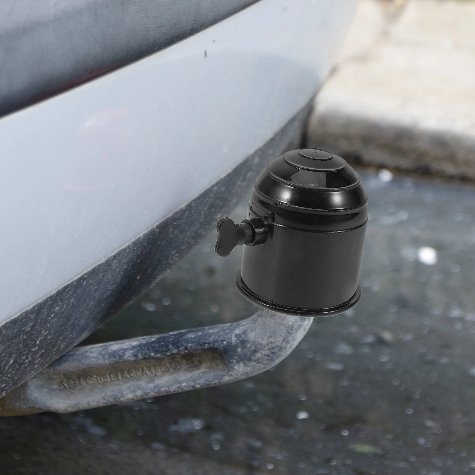 

Ball Head Protective Cover Black Dustproof Waterproof Hitch Rv Tow Trailer Accessories Plastic Protector Cap Ball Hitch