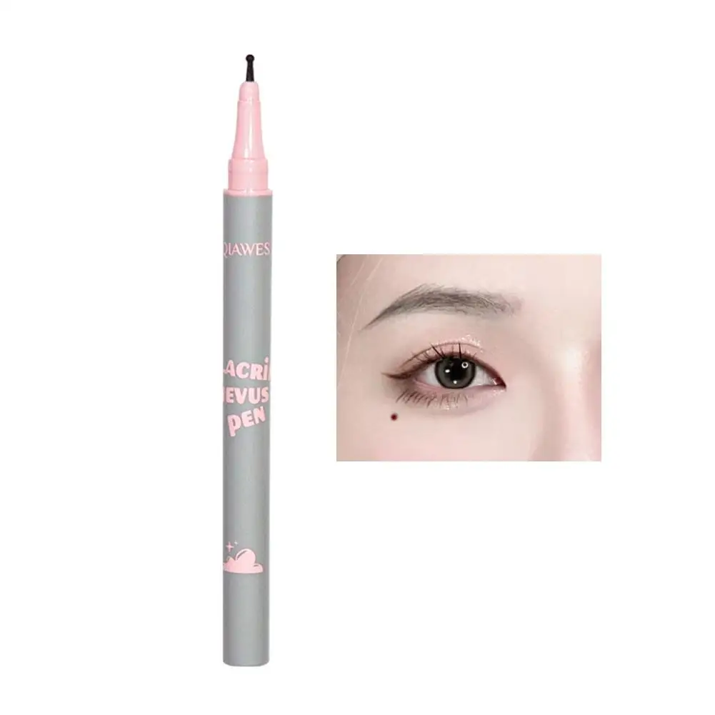 Pena noda air mata alami tahan air tahan keringat pensil pensil Eyeliner berbaring Silkworm kosmetik pena kontur untuk mohon X2R0