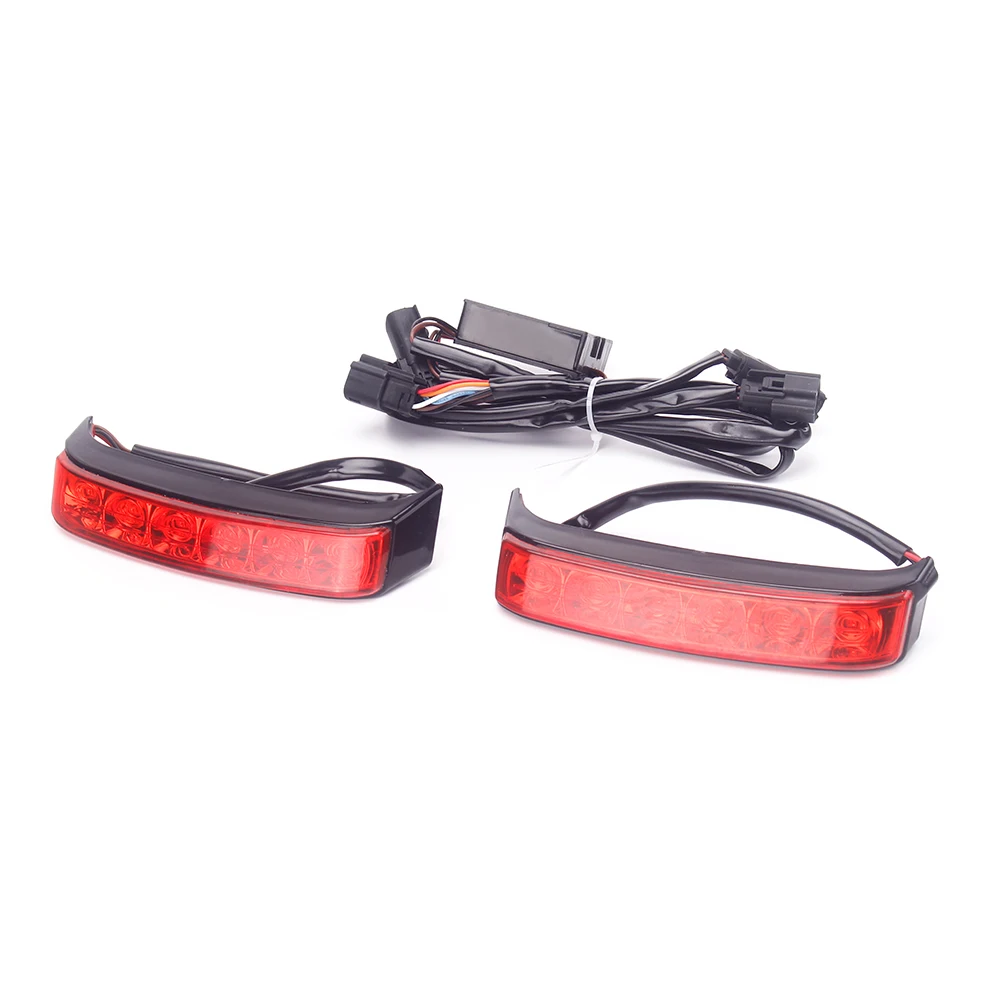 Rear Saddlebag LED Run Brake Tail Light Turn Lights For Harley Touring 2014-2020