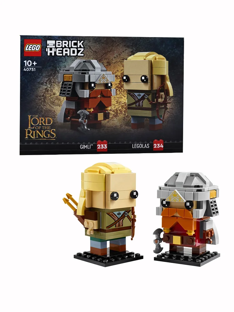 LEGO 40751 Fangtouzi-Serie: Legolas und Gimli – Ein unverzichtbares Bausteinabenteuer für Kinder und Sammler