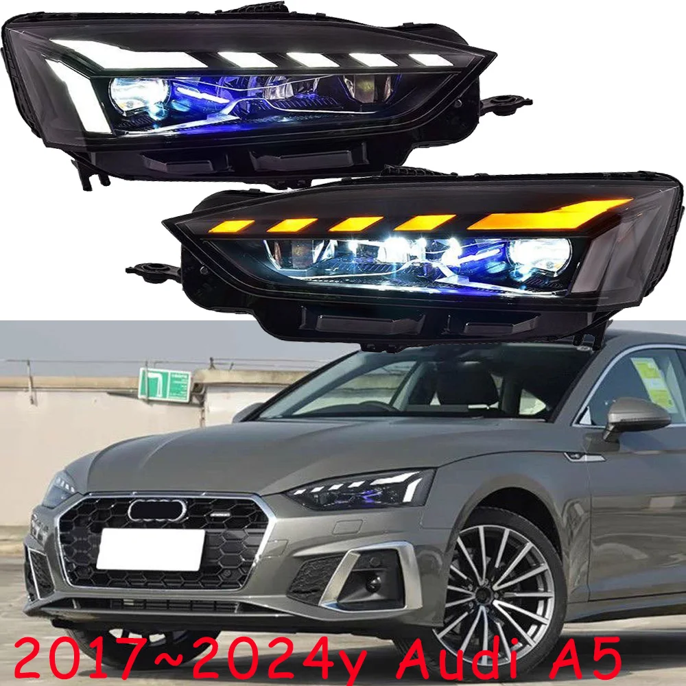 

Dynamic car bumper headlamp For Audi A5 headlight lamp 2017~2024y LED DRL car accessories auto daytime running light