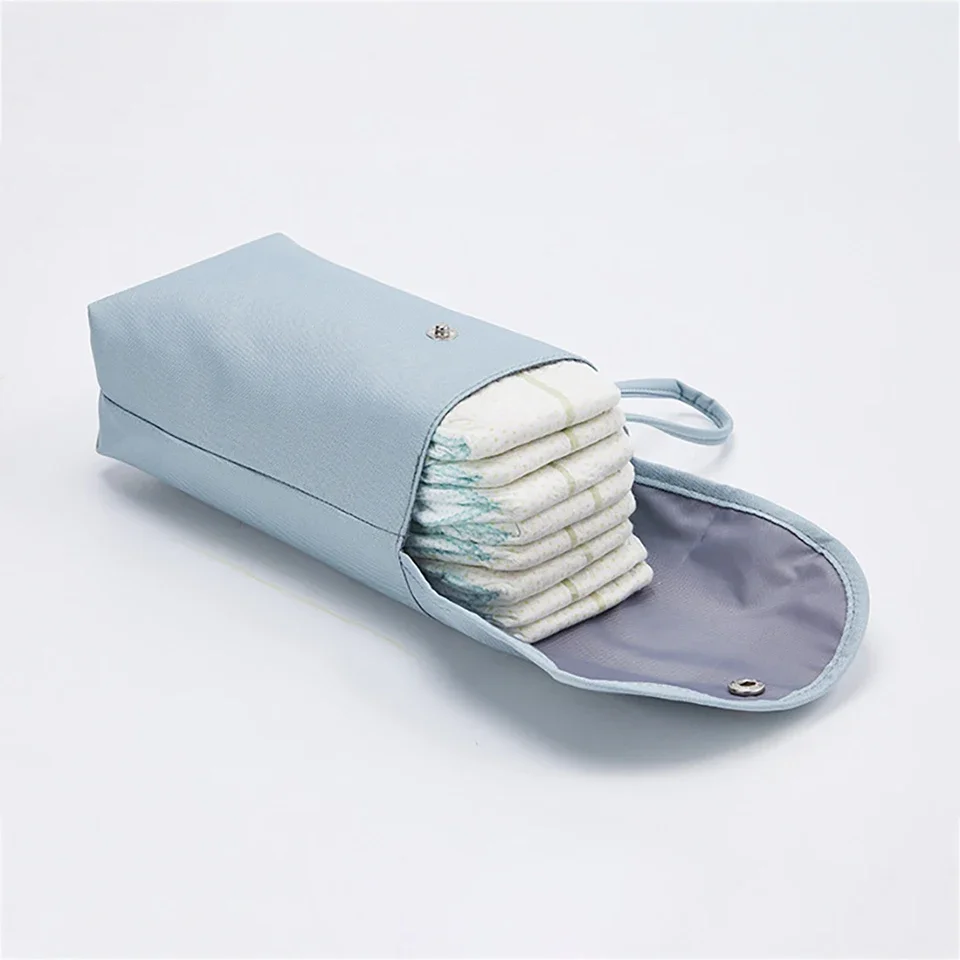 1Pcs New Multi-functional Baby Diaper Bag Reusable Storage Organizer Nappy Bag Waterproof Diaper Organizer Baby Care,Protable view 5