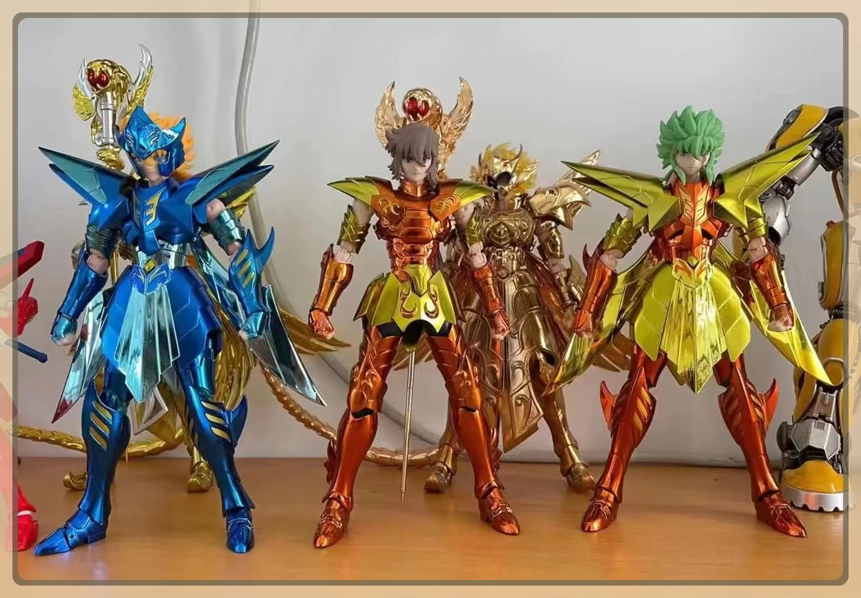 In Stock JM Model Saint Seiya Myth Cloth EX Poseidon Kraken Isaac Knights of The Zodiac Anime Action Figure Toy Gift Collection