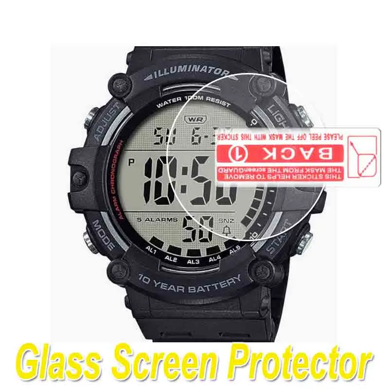 

2PCS/3PCS Glass Screen Protector For MQ-24-7B2 GA-2100 AE-2100 Watch,2.5D Rounded Edges 9H