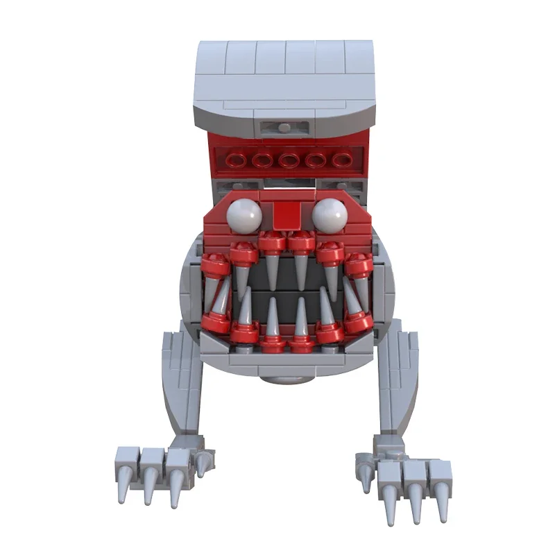 Horror Worm Bridge Mostro Building Block MOC Creatura misteriosa Modello di timone Fai da te Bambini Assemblaggio Giocattoli Regalo di compleanno Ornamento