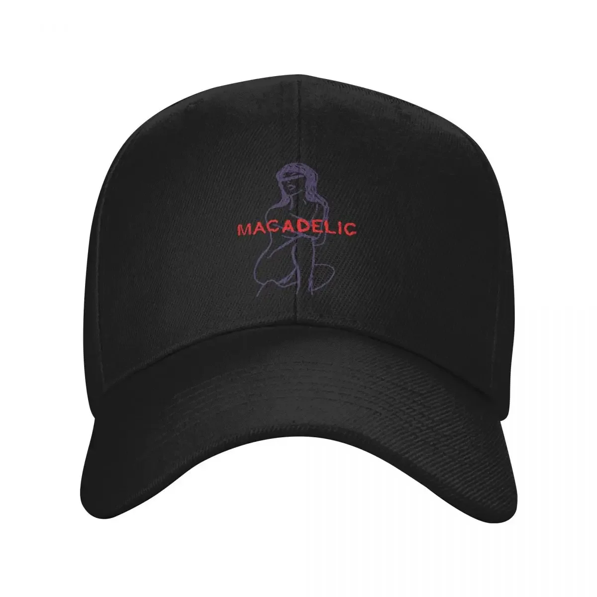 Macadelic Scribble Album Cover Sticker Baseball Cap Wild Ball Hat Cosplay Golf Hat Man Trucker Hats For Men Women's