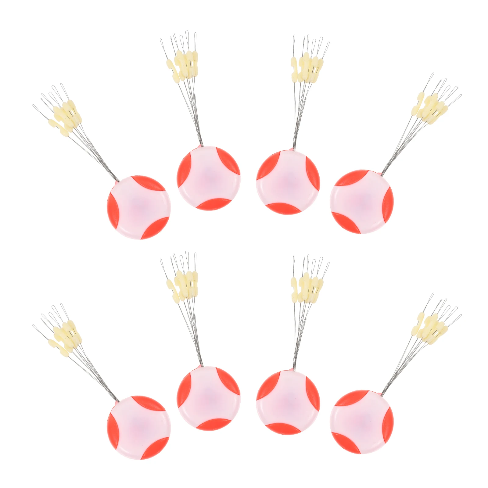 

10 Pcs Stop Lures Spacer Medium Supplies Size Fishing Line Space Anti-Tangle Fishing Line Beans Beans Supplies Accessories