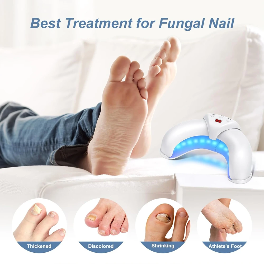 Nail Fungus Laser Treatment Device Professional Onychomycosis Therapy Cure Machine for Broken Cracked Split and Weak Nails