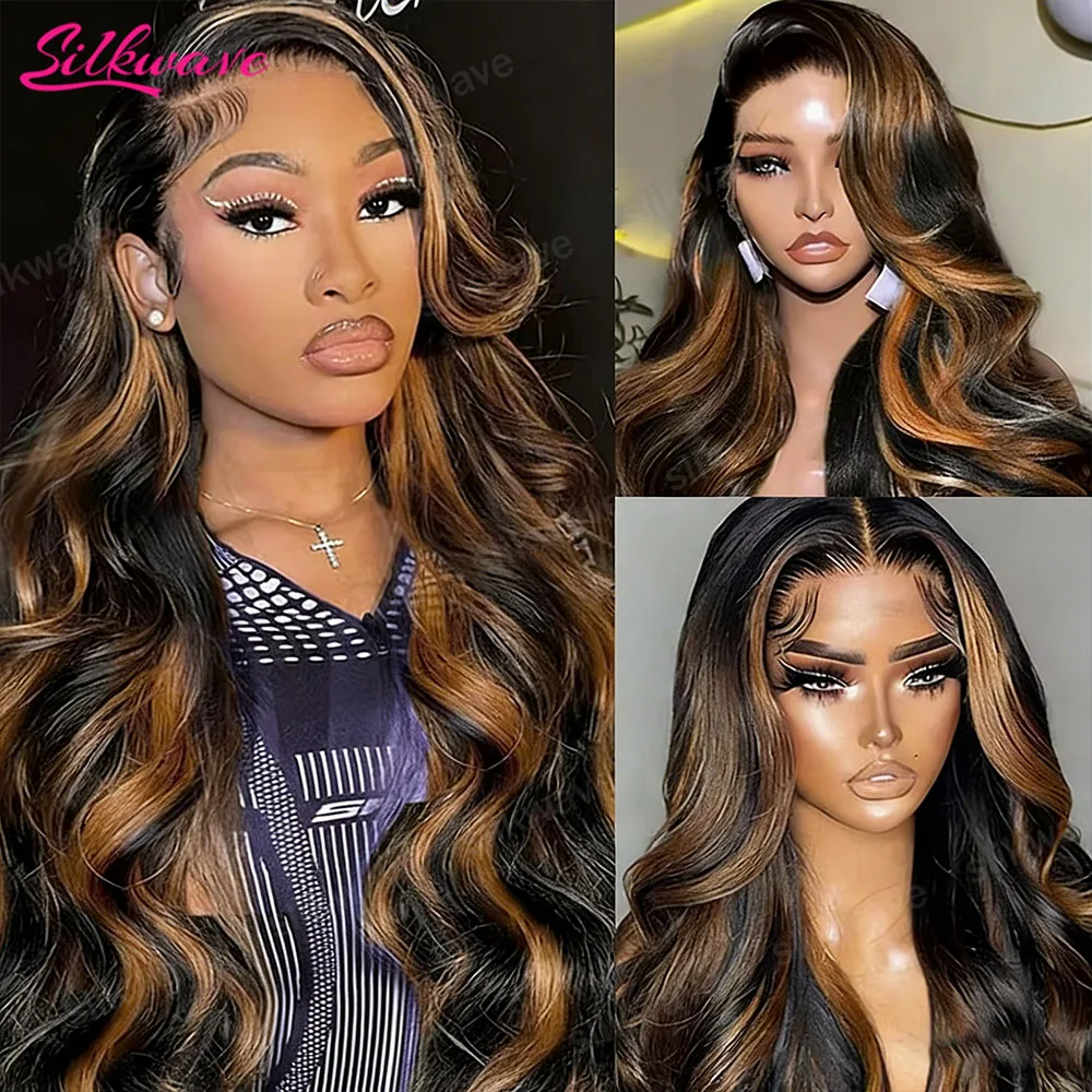 

Готовые к носке парики из натуральных волос 1b30 Highlight Glueless Body Wave, предварительно нарезанные, омбре-блонд, 13x6 HD Frontal, с эффектом водной волны, для женщин.