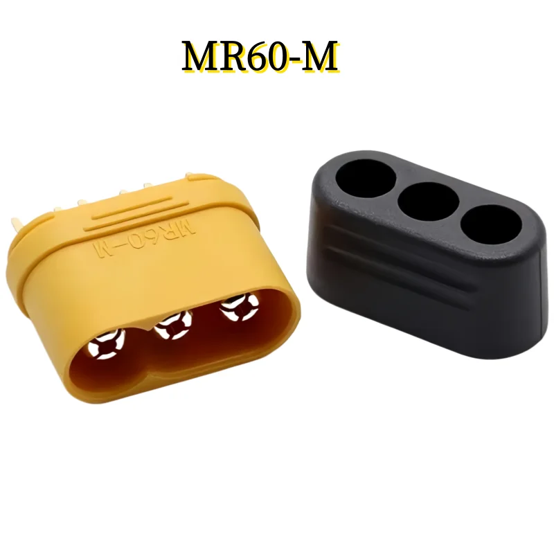 MR60 Aircraft Model Connector Plug - MR60-M / MR60-F Three Phase Three Pole Wire Connection Port Electrical Air Docking Cable