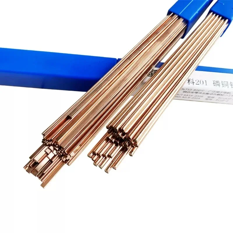 

Phosphorus Copper Electrode Welding Rod No Need Solder Powder Flat Round Welding Rods Brass Welding Wire Bronze Electrode