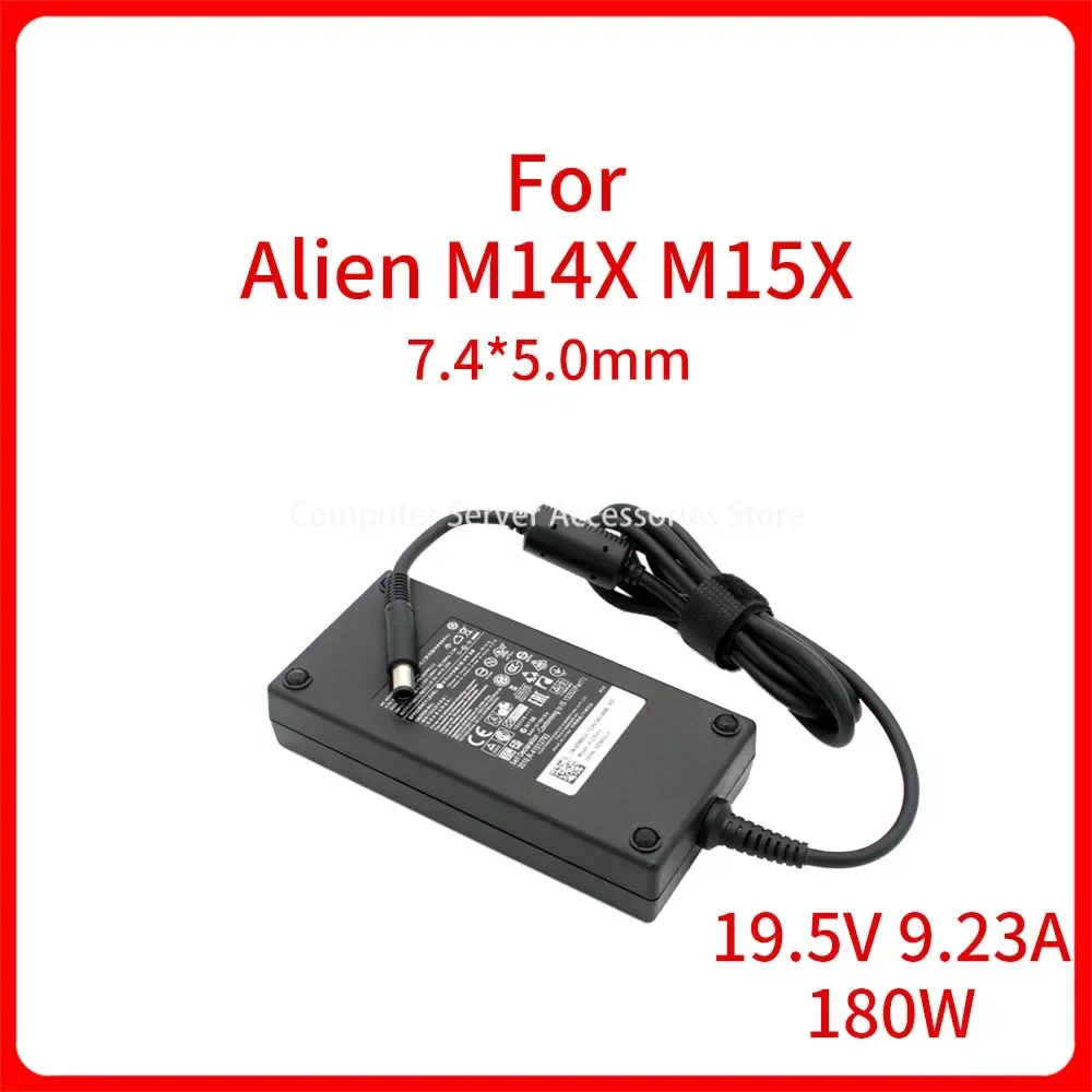 

NEW Original 19.5V 9.23A 180W Laptop AC Adapter Charger For Alien M14X M15X 13 R3 14 R1 15 R3 G3 15-3579 Charger 7.4*5.0MM