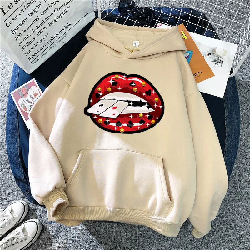 2025 New Spring and Autumn American Retro Printed Hoodie Sweatshirt Women Loose CasualComfortable Sports Top Coat
