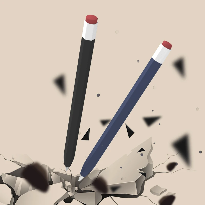 Tablet Touch Pencil Case Silicone Stylus Protection Case for Apple Pencil 1st Or 2nd Generation Or Pencil USB-C Or Pencil Pro