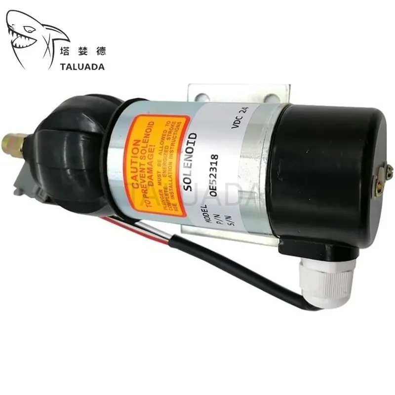 OE52318 873754 872825 For 2006 Fuel Shutdown Solenoid Valve 3008 3012 Fuel Shutdown Solenoid Valve