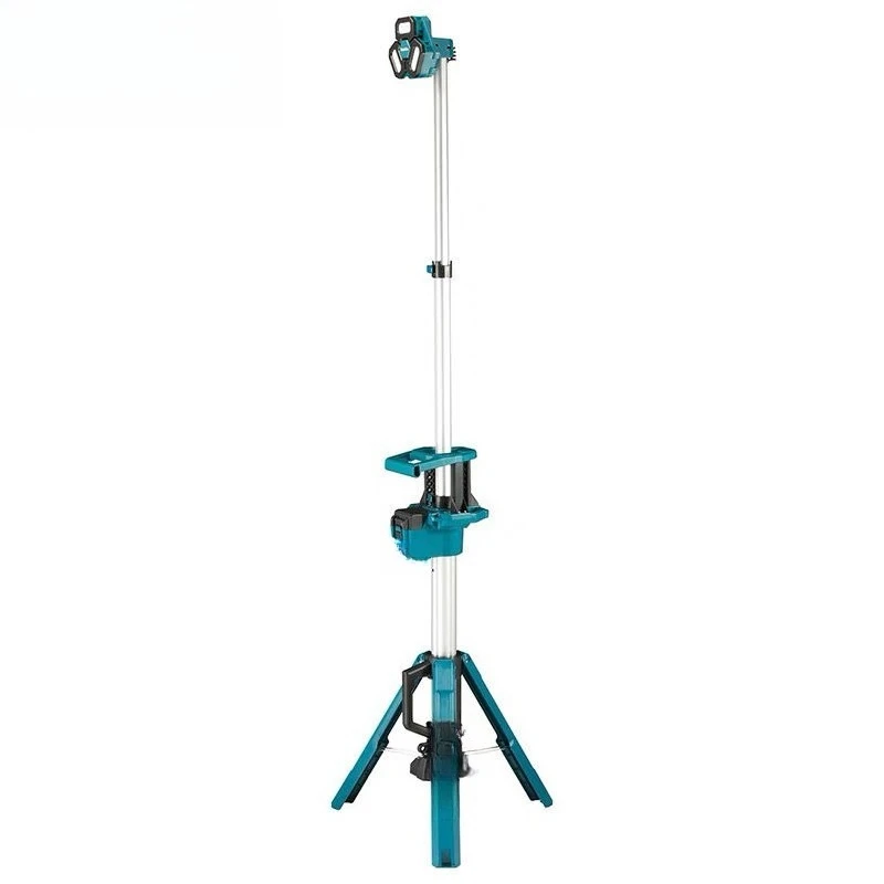 LED is convenient for storage, folding three-gear adjustment, outdoor light, telescopic camp long pole strong light
