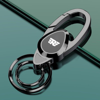 Metal Car Emblem Keychain Anti-loss Key Rings For Royal Enfield Bullet/Meteor/Classic 350 500 Interceptor 650 Continental GT