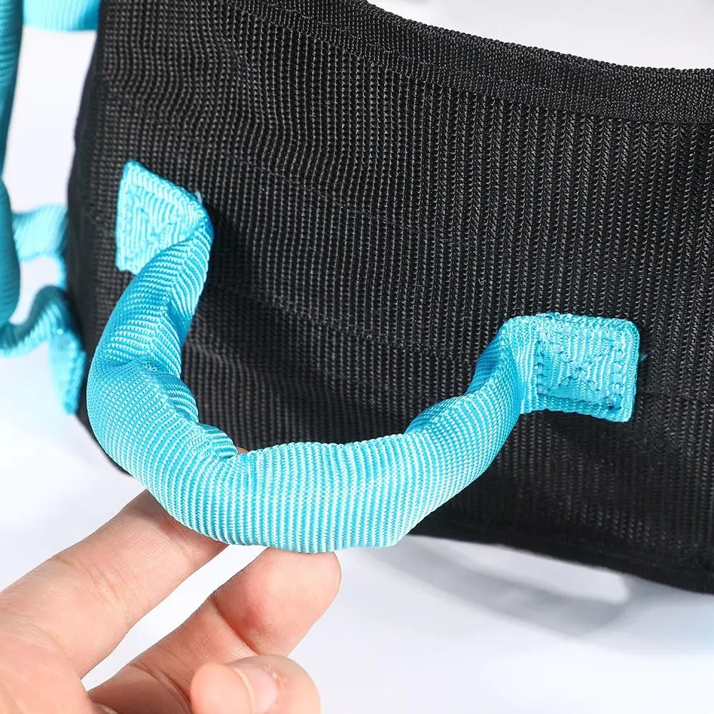 

Adjustable Elderly Gait Belt Non Slip Support Breathable Safety Transfer Braces Metal Buckle Comfortable Padded Handles