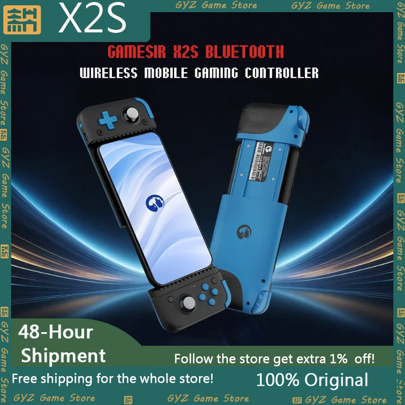 

Мобильный контроллер GameSir X2s Bluetooth для Android iOS 13,0 PC Harmony OS и складной экран Android DS4 G-Touch 3 режима на заказ