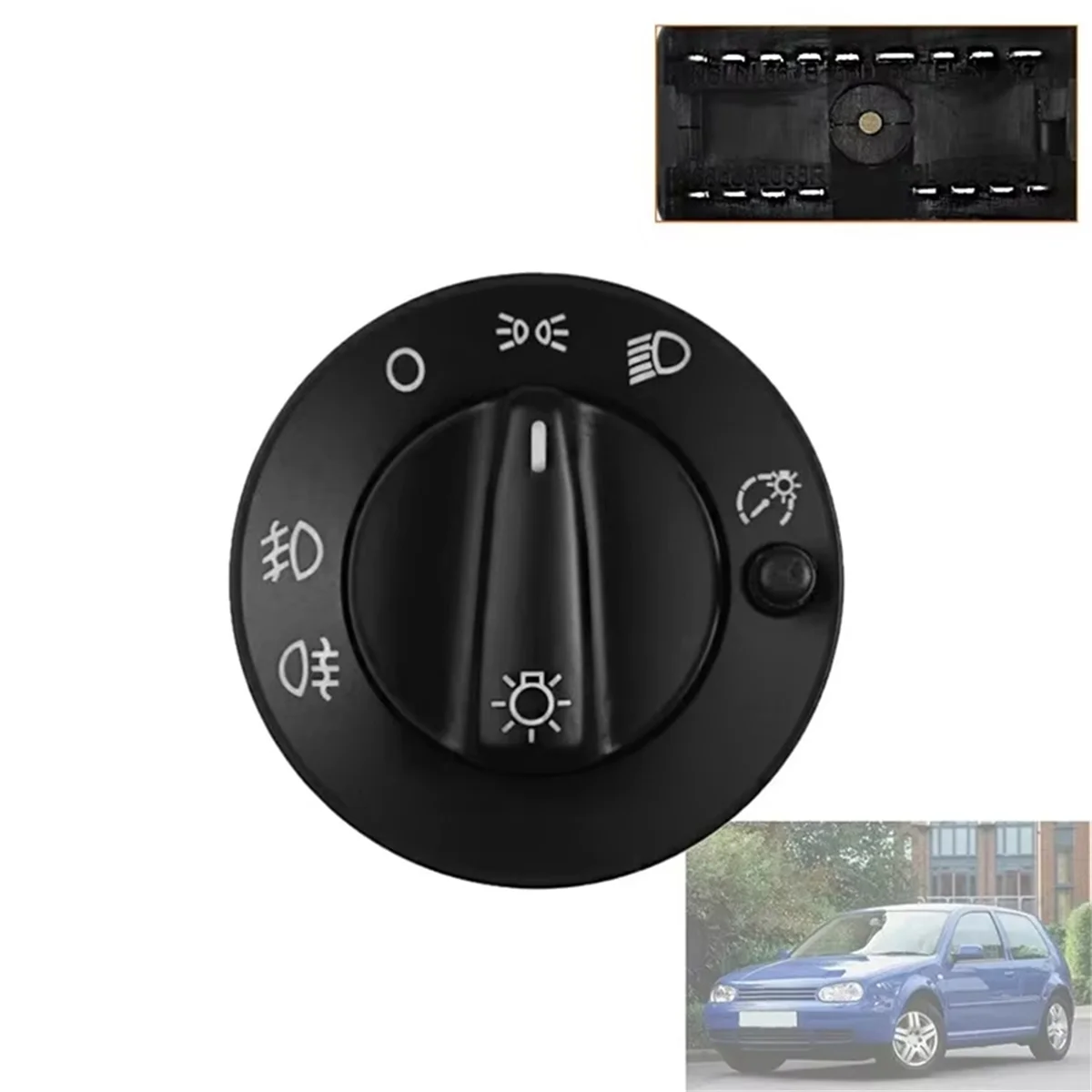 

3B0941531A Headlight Switch Fog Light Head Light Switch Adjust Knob For VW Golf IV Octavia I 1U Audi A3 8L1 1U0941531A