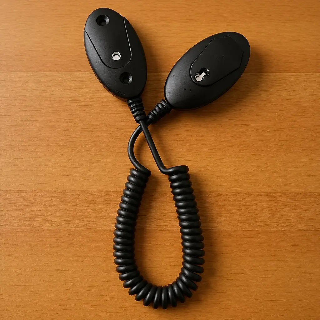Remote Control Tether Universal Hook Retractable Leash Self Adhesive Secure Cable for Phone Tablet TV Remote Cable Tether