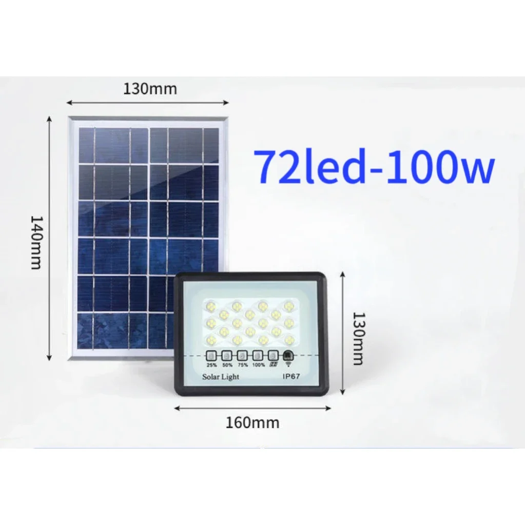 أضواء الشمسية في الهواء الطلق حديقة LED Refletor حديقة المباني ضوء الشمس IP67 مصباح مقاوم للماء الأضواء إضاءة الطوارئ الجدار الخفيفة #3