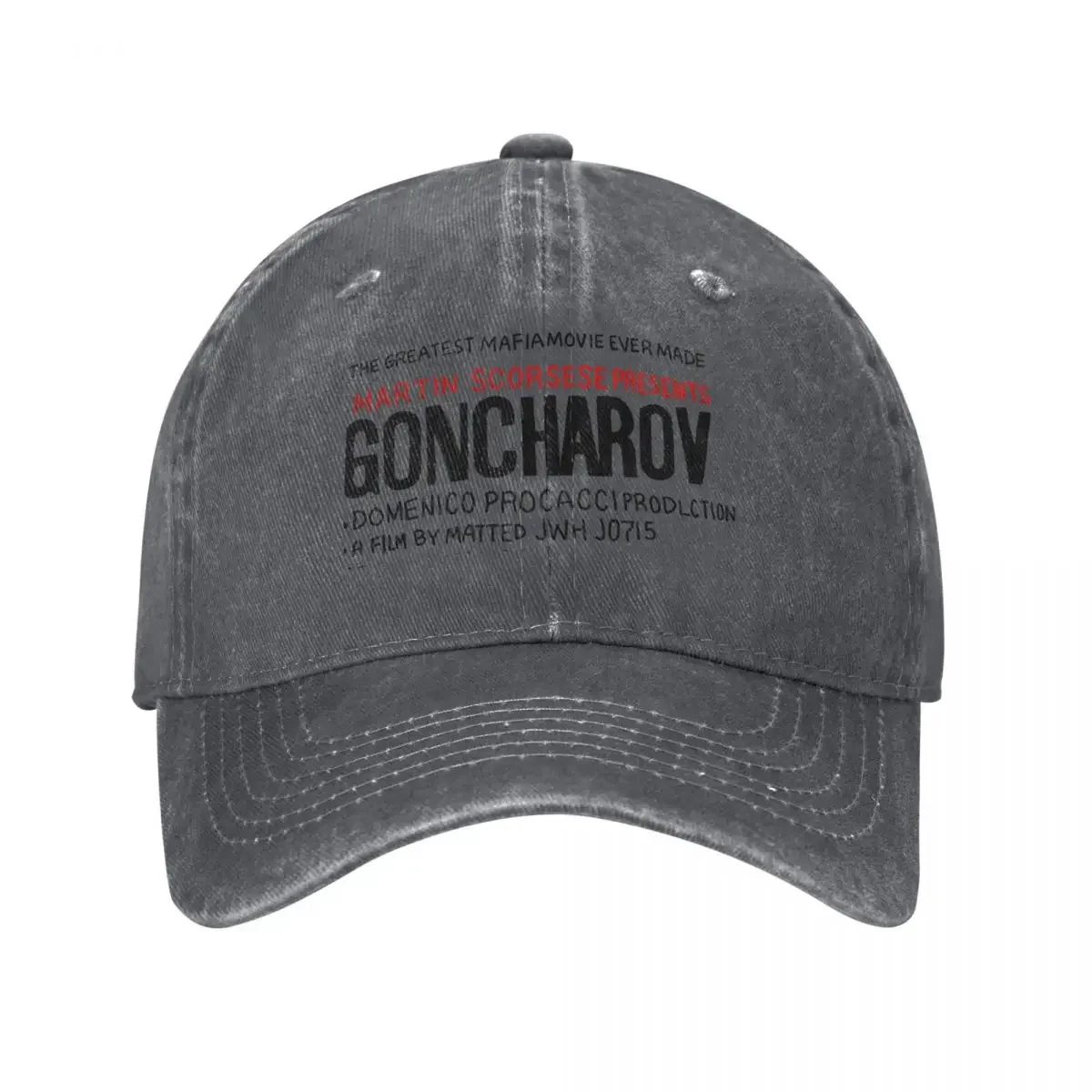 

Goncharov Label Re-creation Baseball Cap Sunscreen custom caps Big Size Hat birthday Women's Hats Men's