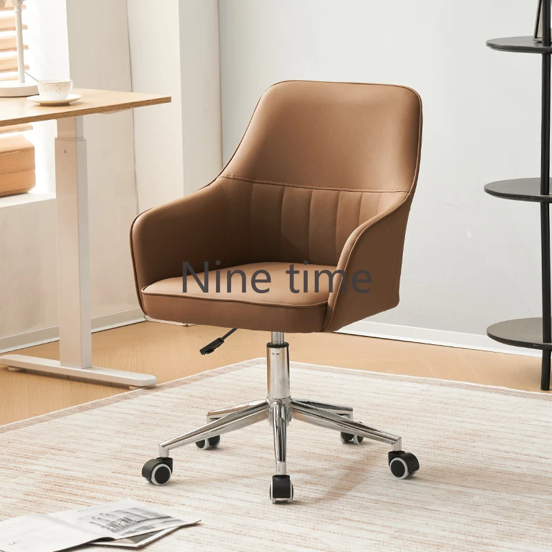 

Student Chair Vanity Gamming Advanced Luxury Comfortable Office Beauty Salon Chairs Writing Leg Rest Dresser Design Furniture