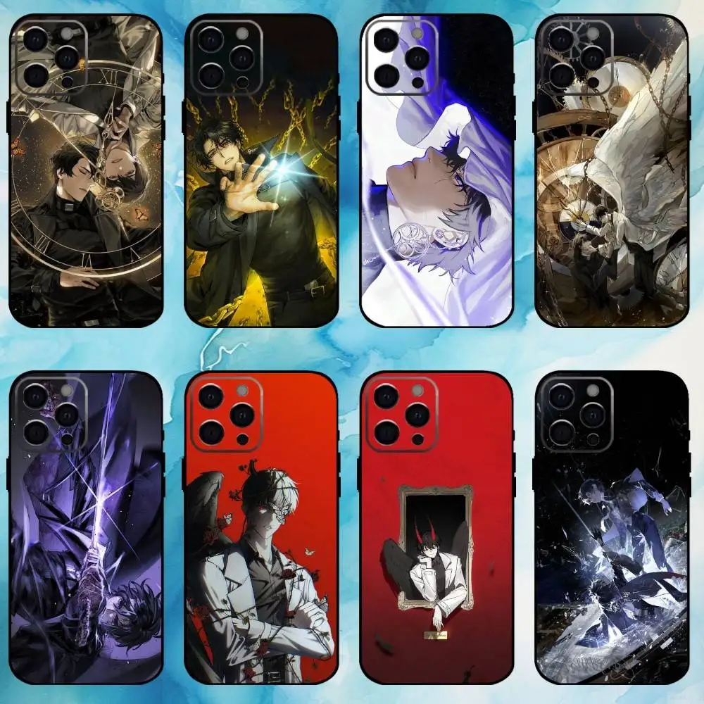 

O-Omniscient Reader Phone Case For iPhone17,16,15,14,13,12,11 Plus,Pro Max Soft Black Cover