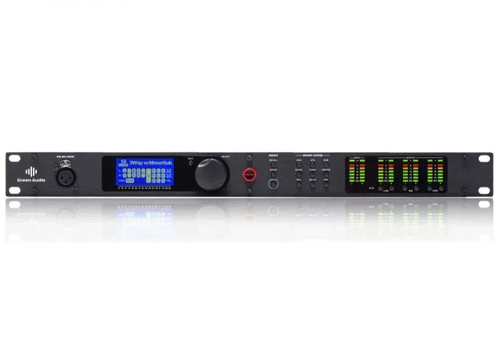 GAX-PA2 Procesador digital 2 en 6 salidas DriveRack PA Equipo de sistema de sonido profesional Efector para la venta caliente