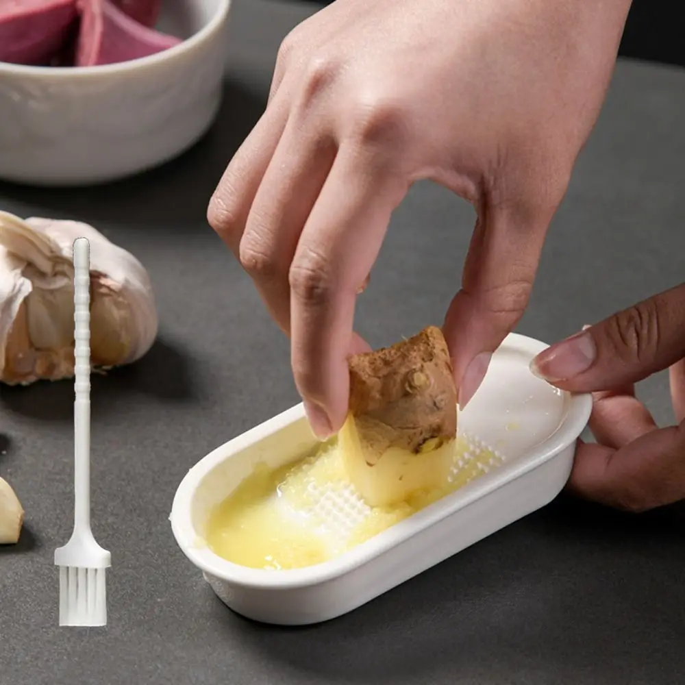 

Practical Manual Ginger Grater Wear Resistant Ceramics Garlic Grinder Ramp Labor Saving Kitchen Grater Side Dish Preparation