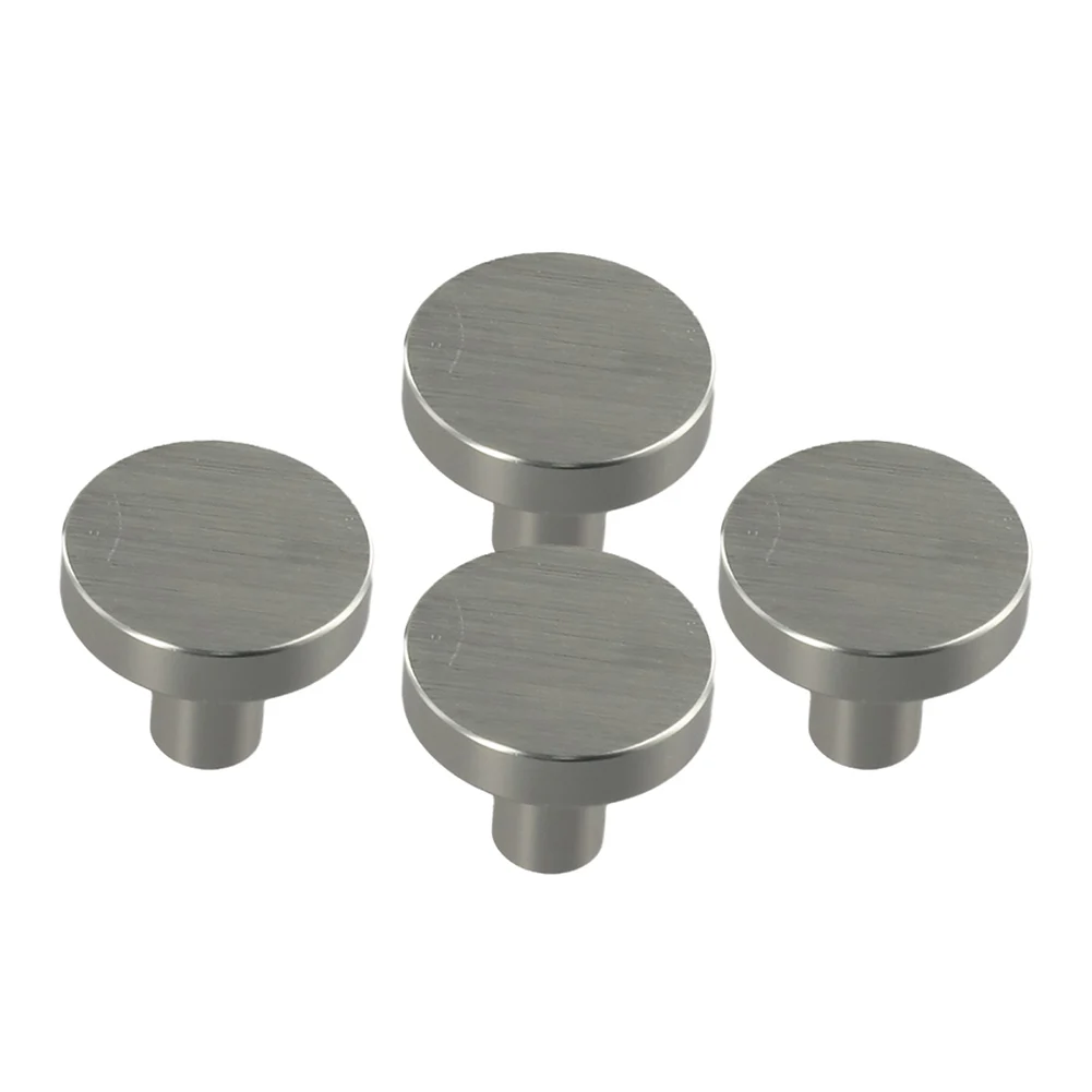 4/10 ชิ้นลูกบิดตู้ลูกบิดเดรสเดี่ยวรูกลมห้องครัวตู้ประตูเฟอร์นิเจอร์ฮาร์ดแวร์