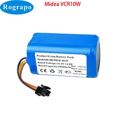 Nowy akumulator litowo-jonowy 14,4 V 2800 mAh do odkurzacza robota Midea VCR10W