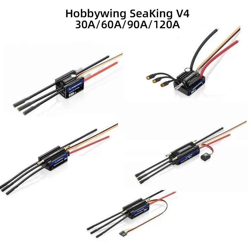 Hobbywing SeaKing V4 Series Marine ESC 30A/60A/90A/120A
