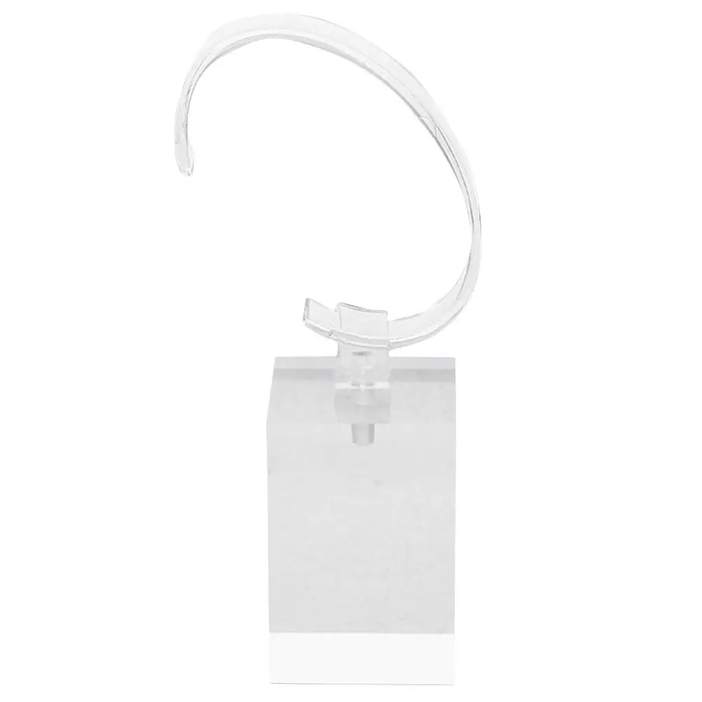 

Подставка для демонстрации из прозрачного акрила, держатель для браслетов и часов, органайзер для браслетов, устойчивая к царапинам настольная подставка для украшений для дома и офиса