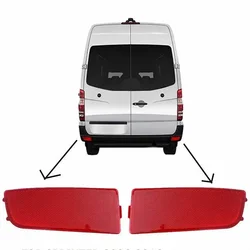 2pcs Left Right Rear Bumper Reflector ABS Plastic Rear Bumper Light Reflector For Mercedes For Benz For Sprinter W906 2006-2016