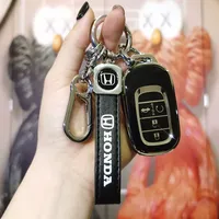 Honda ZRV Car Key Case 23 Model CRV Type XRV Bini Pi Eleventh Generation Civic Automobile Key Shell Thermal Polyurethane Materia