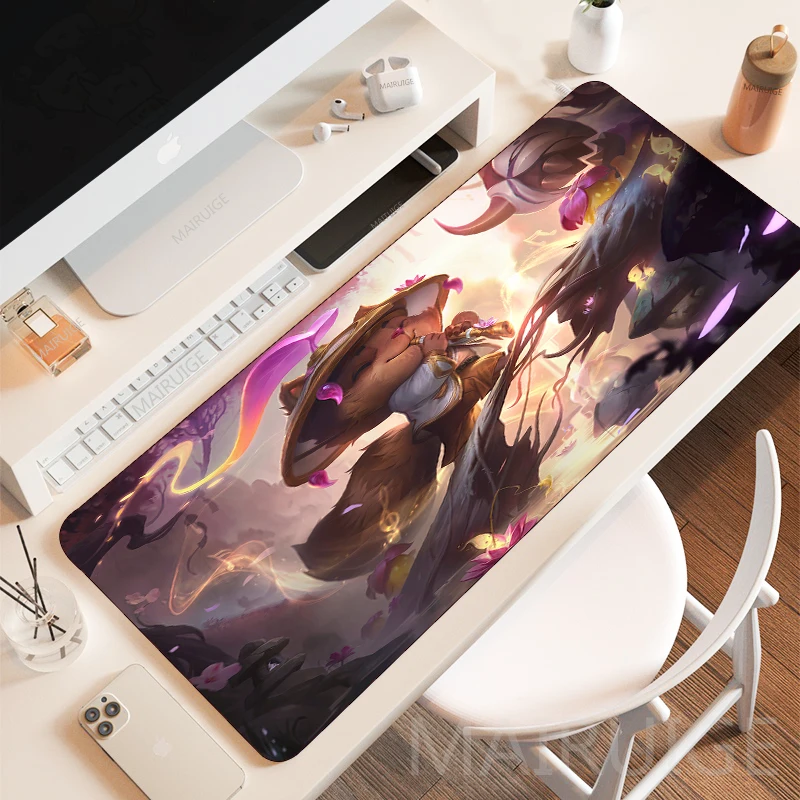 

Hot LOL Vayne MousePad Large Mousepads Gaming Accessories Desk Mat Tahm Gamer Keyboard Mouse Pad XXL 300*800/400*900mm Play Mats