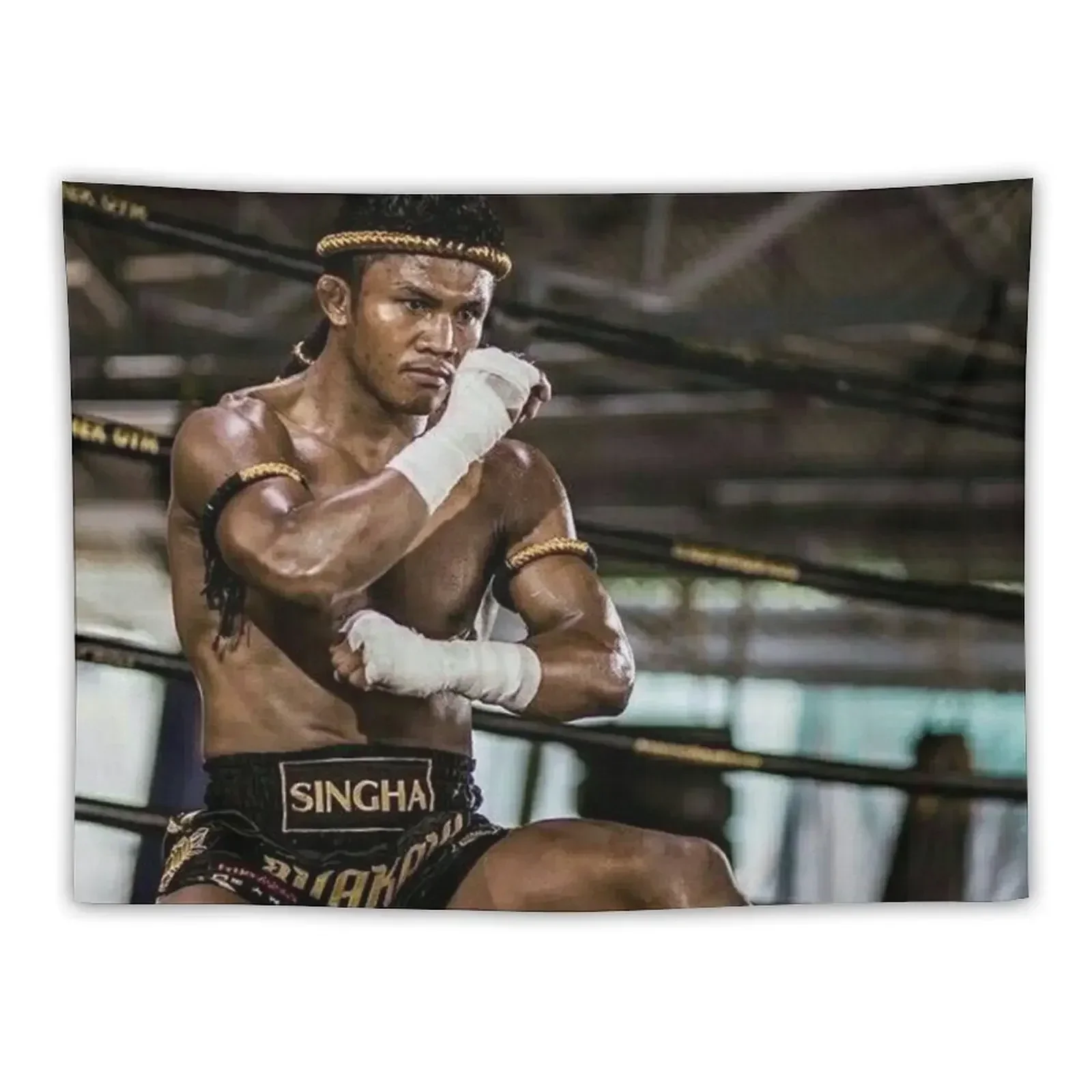 buakaw Tapestry Art Mural Wall Hanging Decor Home Decoration Tapestry