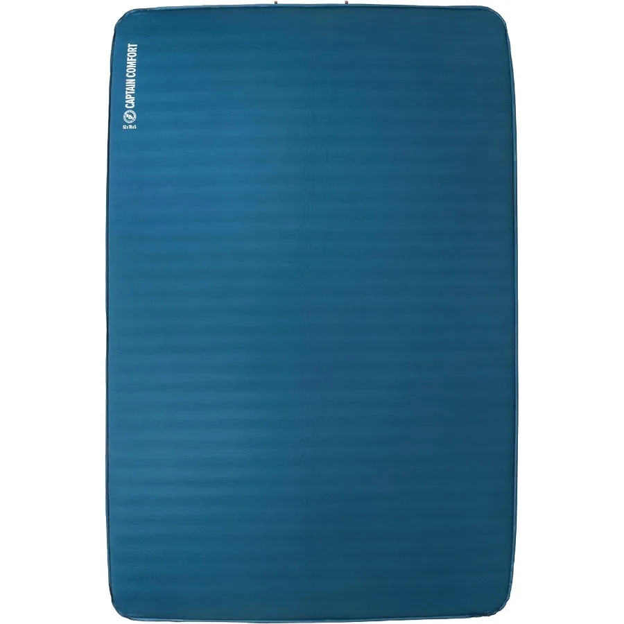 Colchoneta para dormir Captain Comfort Deluxe Camp: comodidad suprema para aventuras al aire libre Rendimiento en todo clima con tecnología autoinflable