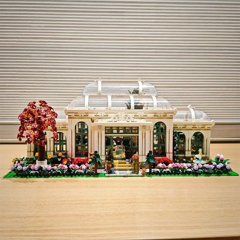 

New Botanical Garden Model Street View Assembling 21353 Building Blocks Toy City DIY Boys and Girls Adult Christmas Gifts