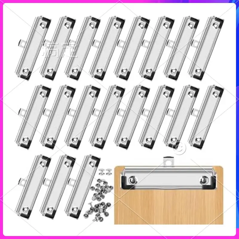 

AP-упаковка из 20 фиксированных металлических картонных крючков диаметром 12 см для офиса, использования в крафт-проекте