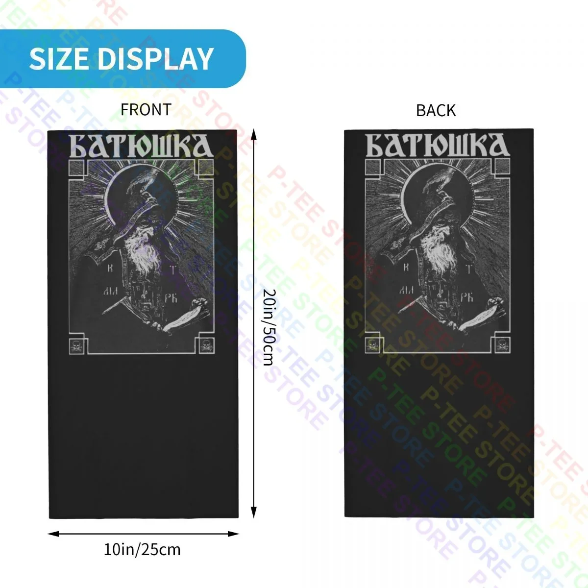 Batushka - Schema Monk Serpent M Mayhem Mgla Cult Of Fire Agalloch 넥 게이터 반다나 스카프 페이스 마스크 통기성
