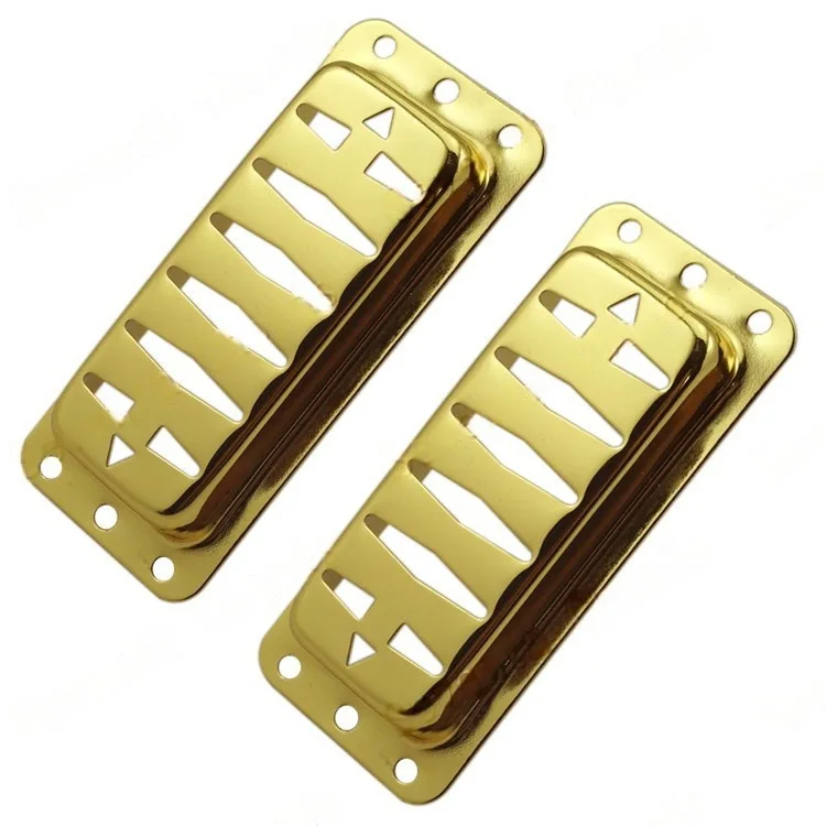

Латунная крышка звукоснимателя для электрогитары, металлический корпус звукоснимателя, медный корпус, крышка звукоснимателя LS-HW Gold