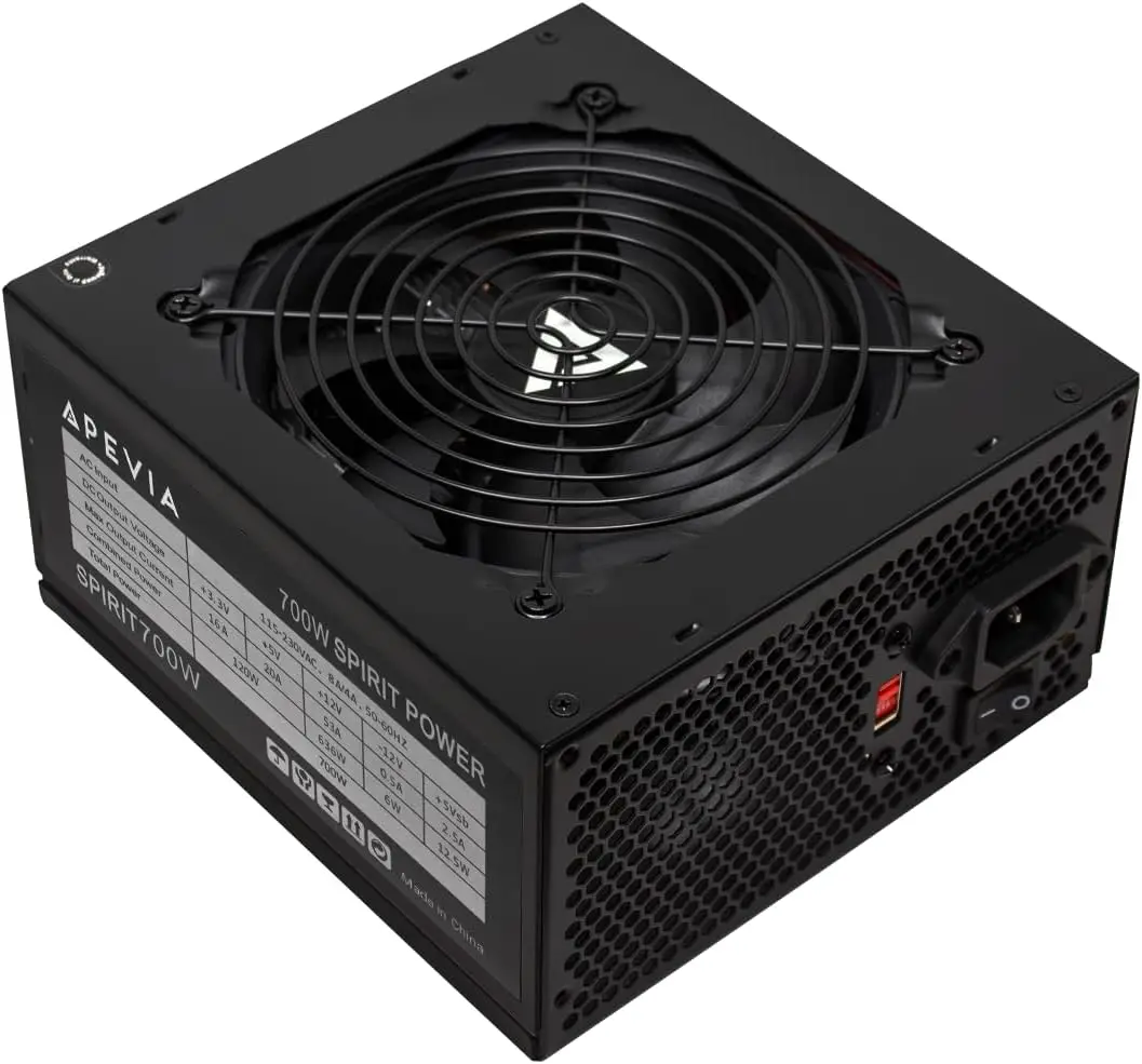 

Блок питания ATX 700 Вт для игровых ПК с автоматическим термовентилятором и полной защитой для высокопроизводительных компьютеров