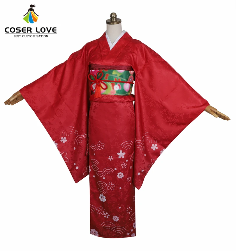 

Summer Time Rendering Kofune Ushio Haine Kimono Bathrobe Halloween Convention Cosplay Costume