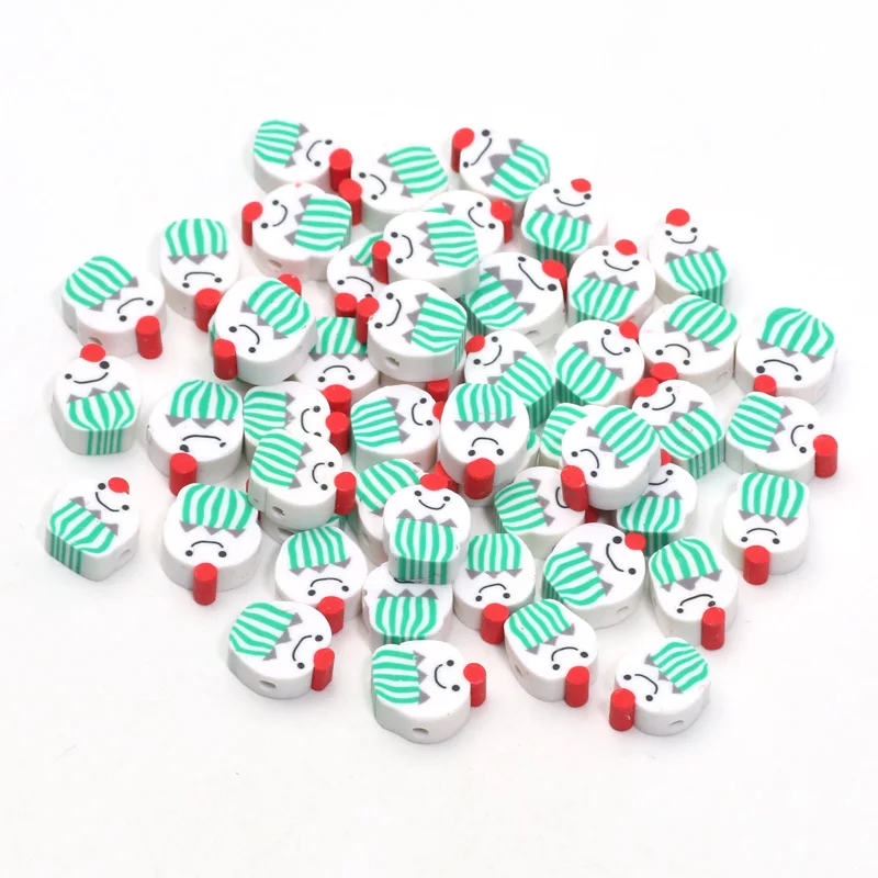 20/50pcs Cartoon Cute Chick Polymer Clay Spacer Beads Clay Beads For Jewelry Making DIY Jewelry Beads Women Earrings Accessories