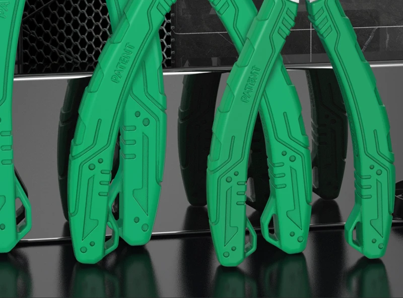 LAOA Leistungsstarke Elektrikerzange, Diagonalzange, Elektronikzange, Scharfe Schneidzange, Edelstahl-Nasenzange – Detail 2